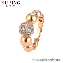 15071 xuping schmuck frauen Umwelt Kupfer gold modeschmuck ringe